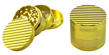 DK Golden Strip 50 mm 4-Part Grinder DK5224-4