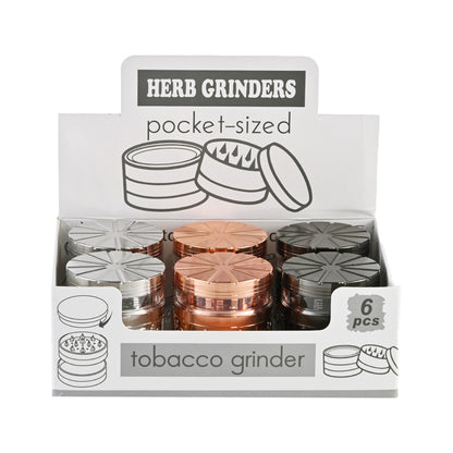 DK Engraved Metal Herb Grinder DK5263-4