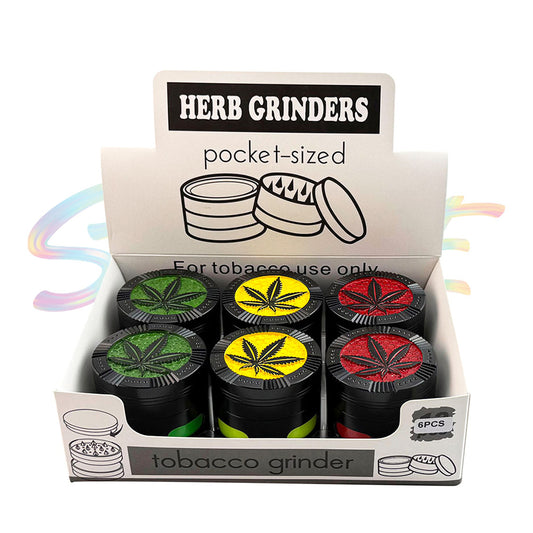 Leaf Spin Pocket Grinder DK5281-4 - Smoke Tech One LLC