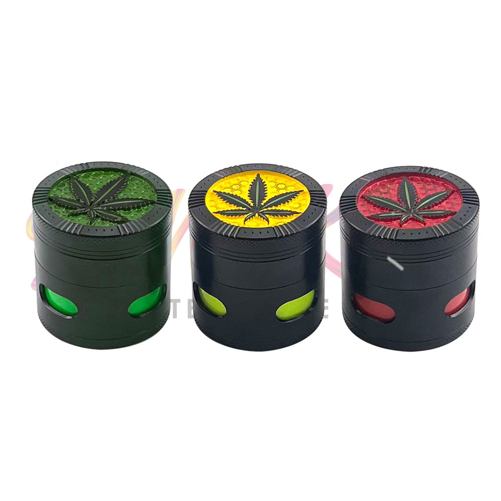 Leaf Spin Pocket Grinder DK5281-4 - Smoke Tech One LLC