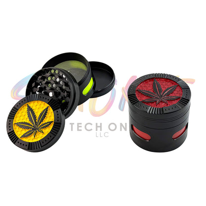 Leaf Spin Pocket Grinder DK5281-4 - Smoke Tech One LLC