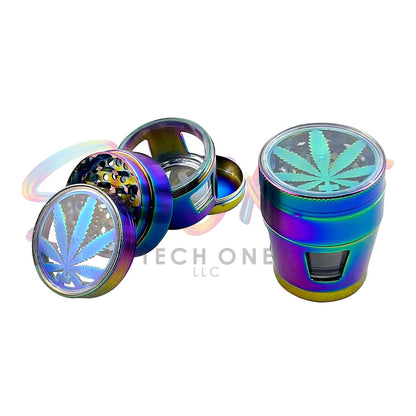 DK Pocket-Sized Herb Grinder DK5284C-4 - Smoke Tech One LLC