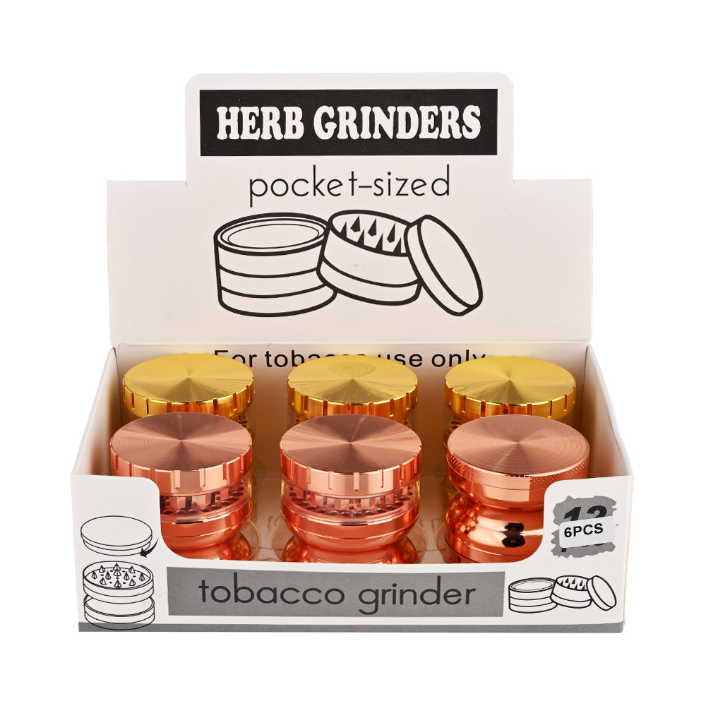 DK 4-piece metal tobacco grinder DK5364A-4