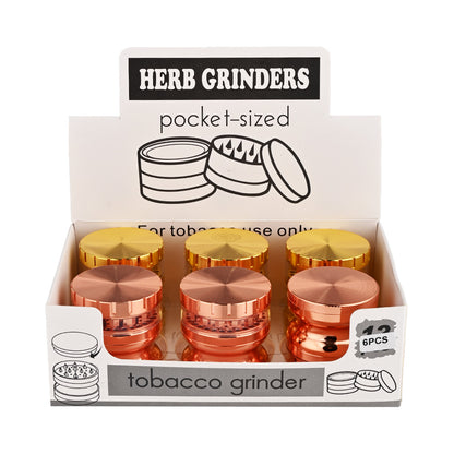 DK 4-piece metal tobacco grinder DK5364A-4