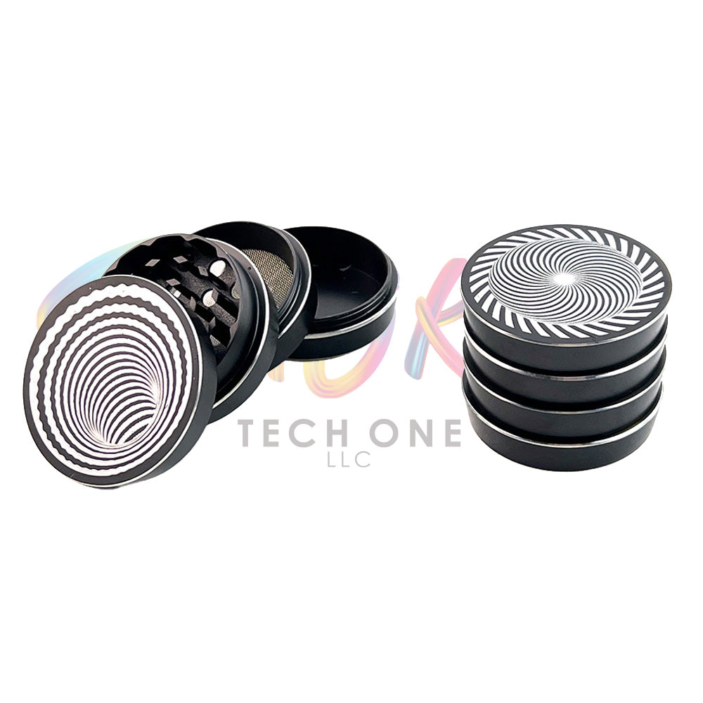 Hypnotic Spiral Vortex Print DK5797E-4 - Smoke Tech One LLC