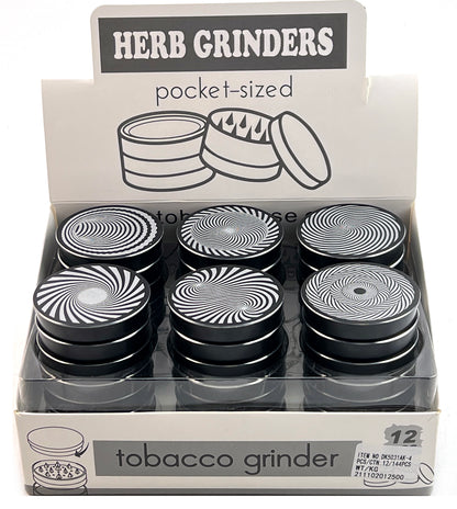 DK 4-Piece Metal Herb Grinder DK5797-4