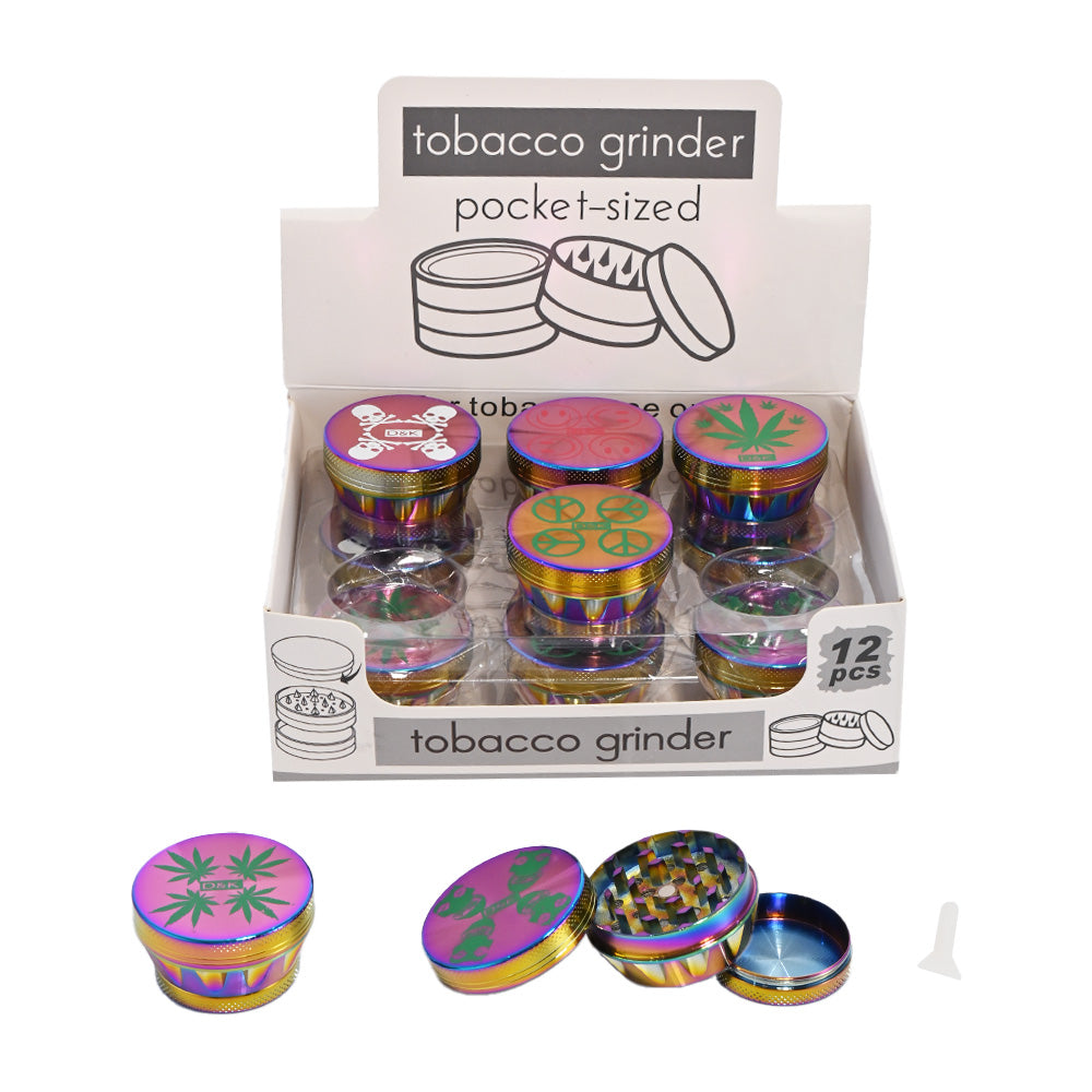 Assorted Design Metal Herb Grinder DK5831A-3