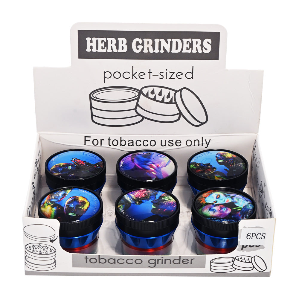 High-quality 4-piece metal herb grinder DK5831C-4