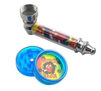 Paradise Rasta Metal Pipe DK7025 - Smoke Tech One LLC