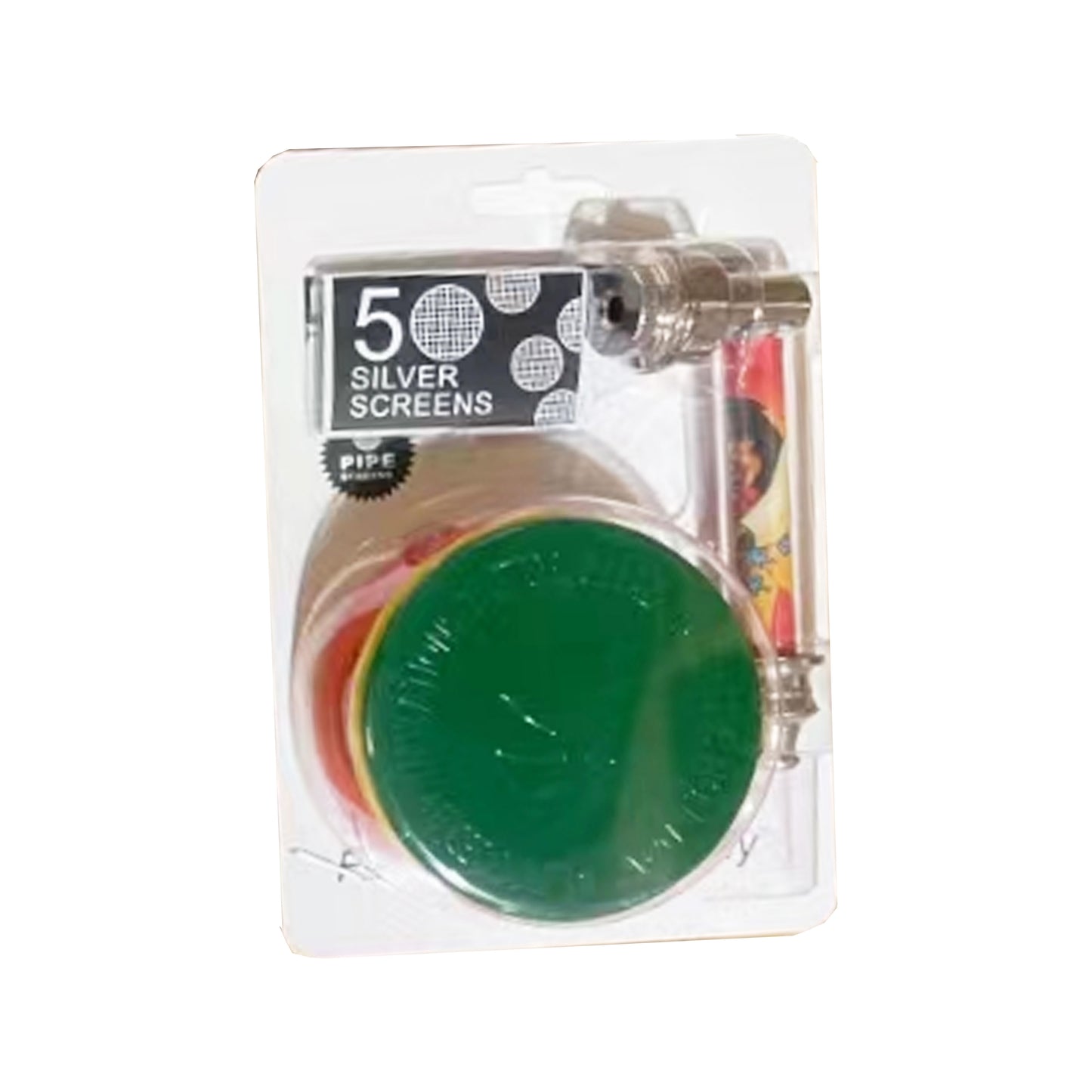 2-in-1 Rasta Grinder & Pipe Set DK7107E