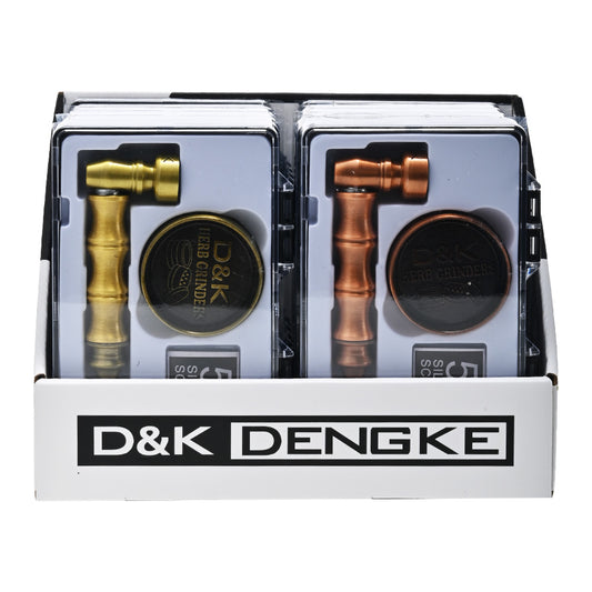 Classic Gold Pipe & Grinder Set DK7156