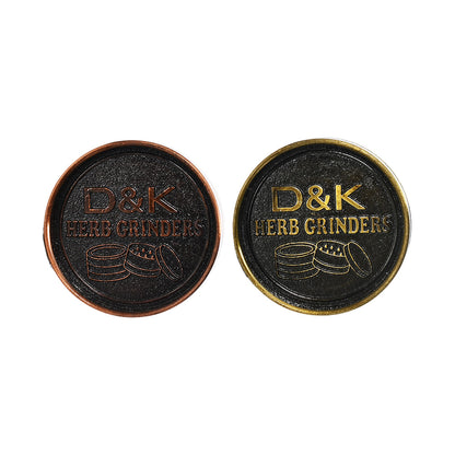 Classic Gold Pipe & Grinder Set DK7156