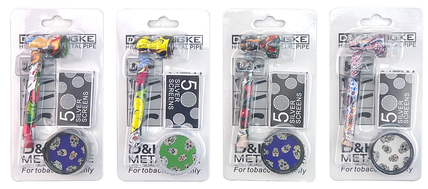 Color Splash Pipe & Grinder DK8163FA