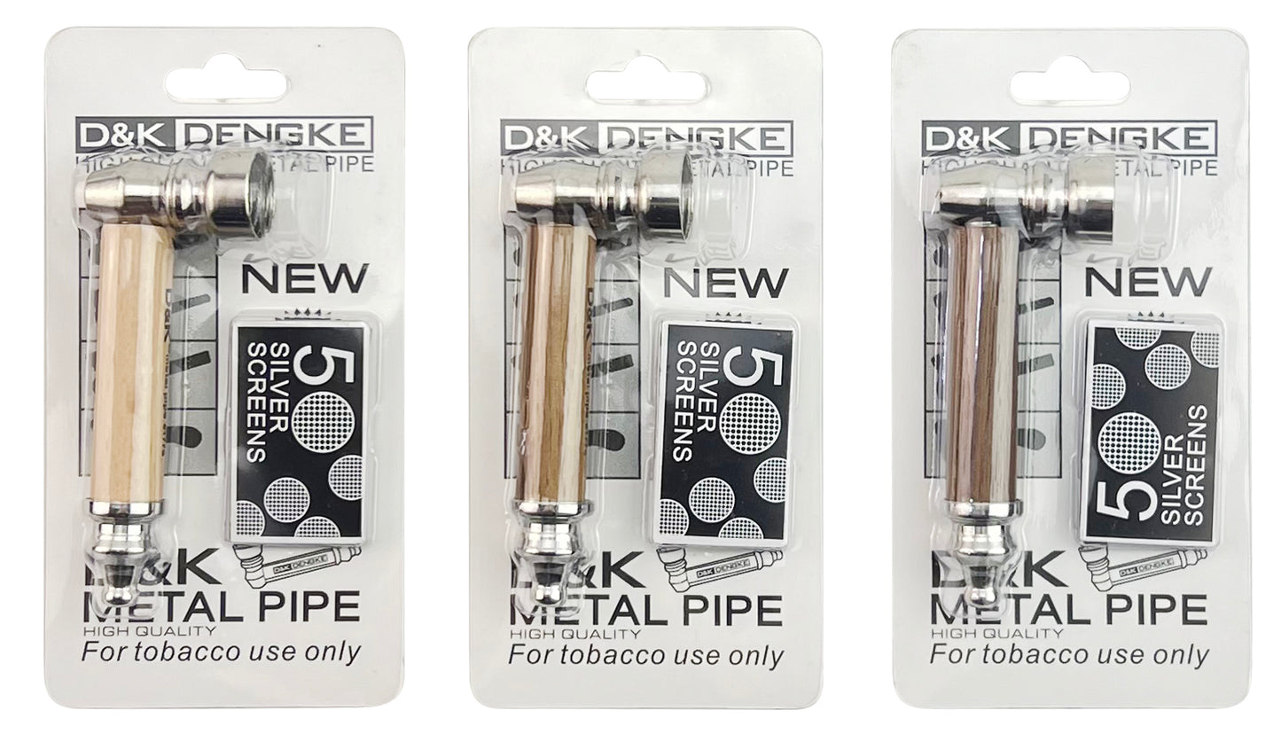 4-inch wood-handled pipe DK8177