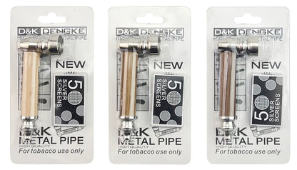 4-inch wood-handled pipe DK8177