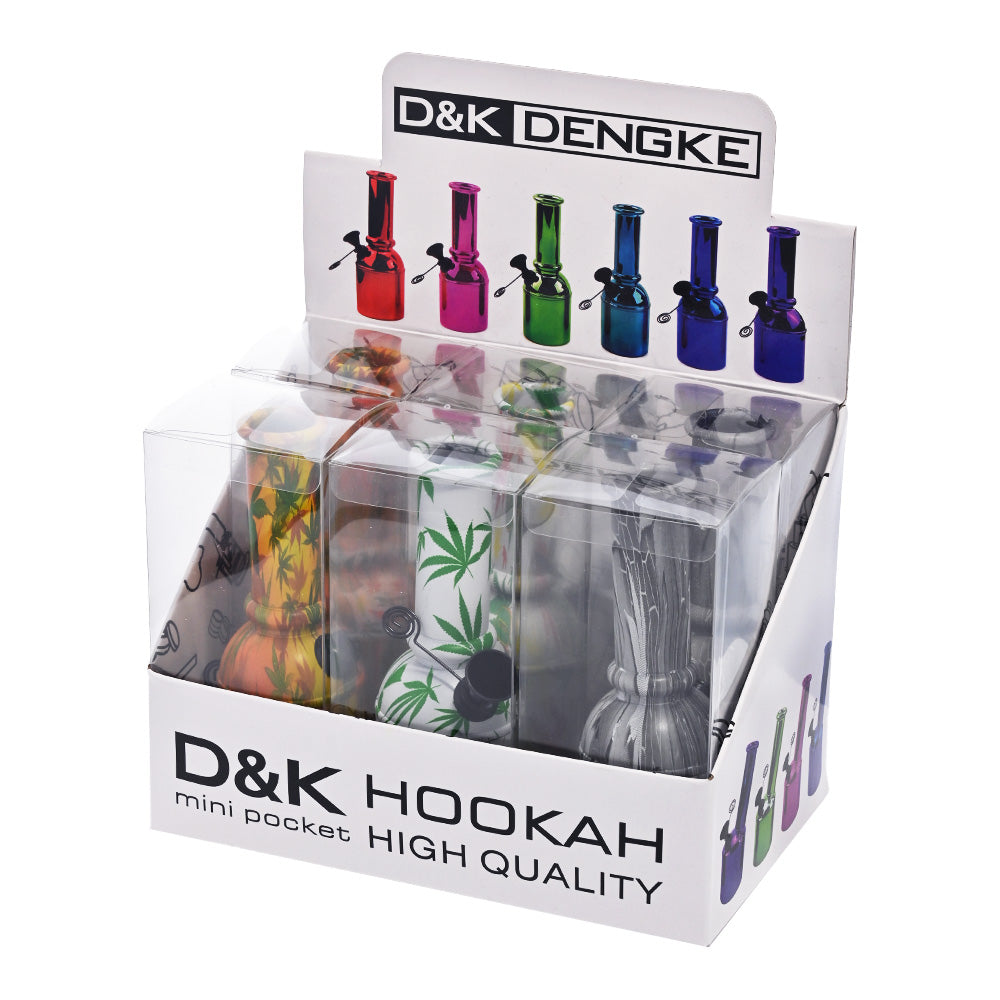 The D&K Mini Pocket Bong DK8434-3 - Smoke Tech One LLC