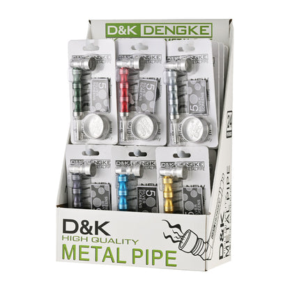 D&K Zinc Alloy Metal Pipe with Grinder DK8544SA