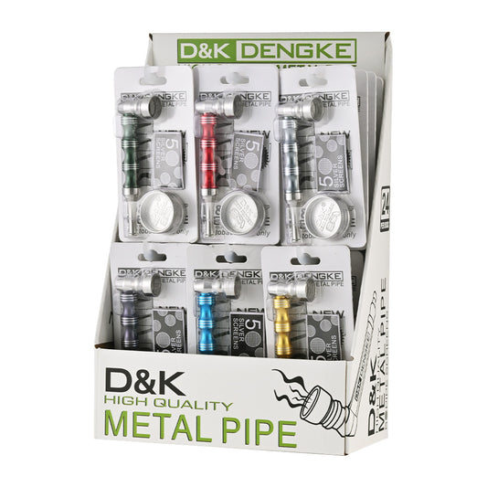 D&K Zinc Alloy Metal Pipe with Grinder DK8544SA