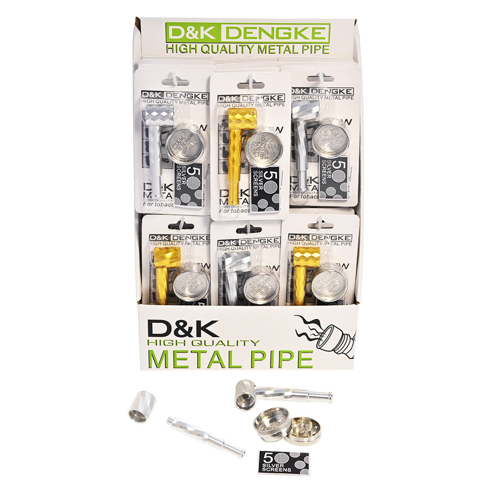 D&K deep bowl with diamond shaped swirls DK8617SC - Smoke Tech One LLC