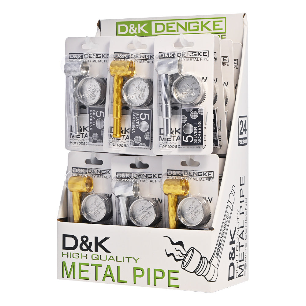 D&K deep bowl with diamond shaped swirls DK8617SC - Smoke Tech One LLC