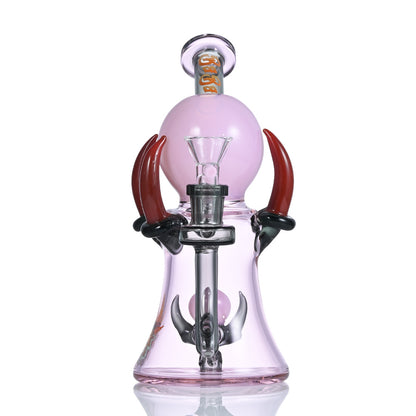 7" Hipster Glass Rig DY014