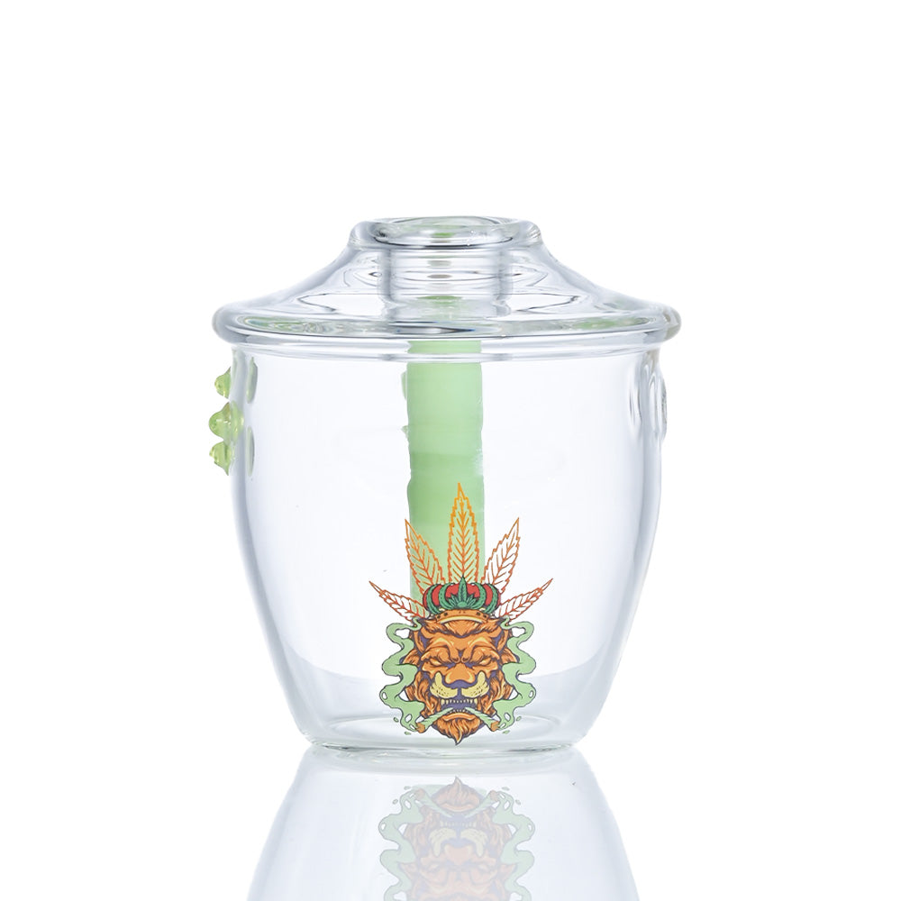 Hipster Glass Mug Pipe DY018