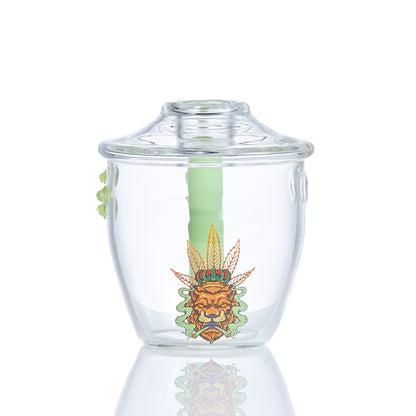 Hipster Glass Mug Pipe DY018