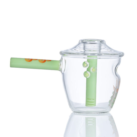 Hipster Glass Mug Pipe DY018