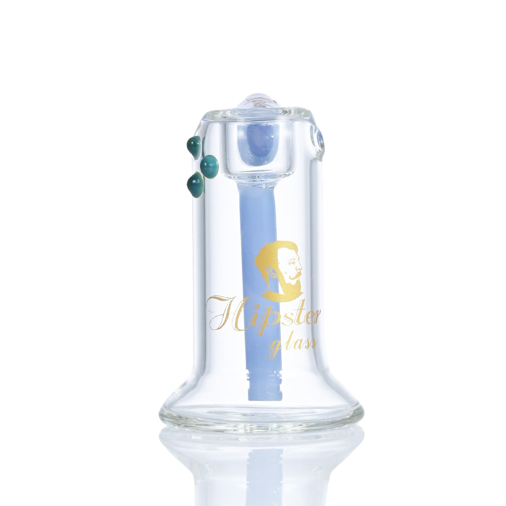 Hipster Glass Mini Bubbler Pipe DY021