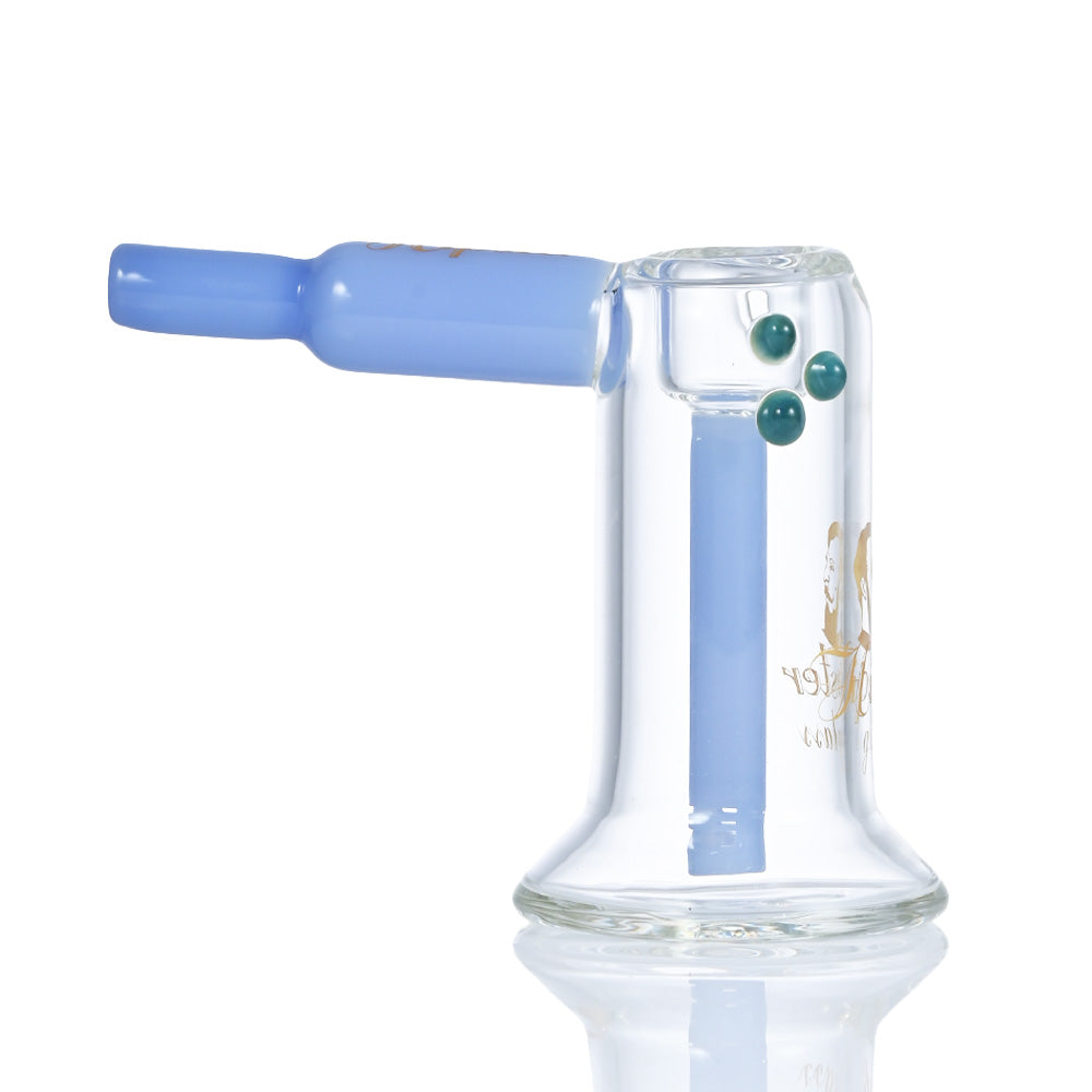 Hipster Glass Mini Bubbler Pipe DY021