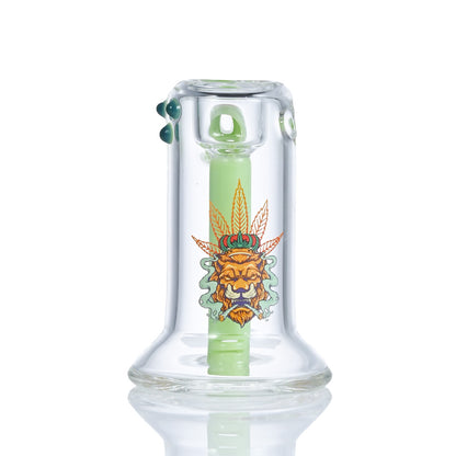 Hipster Glass Mini Bubbler Pipe DY021SG