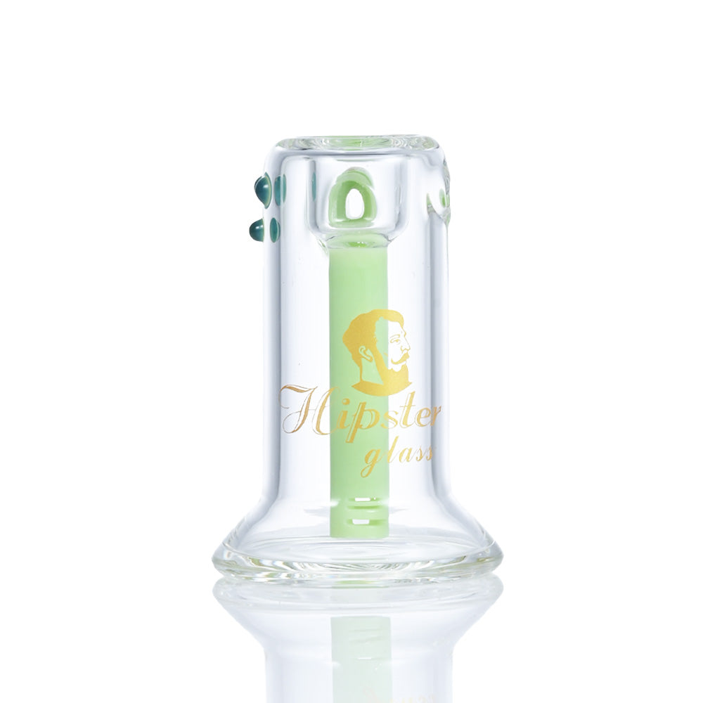 Hipster Glass Mini Bubbler Pipe DY021