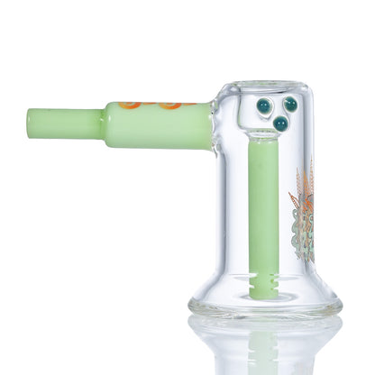 Hipster Glass Mini Bubbler Pipe DY021SG