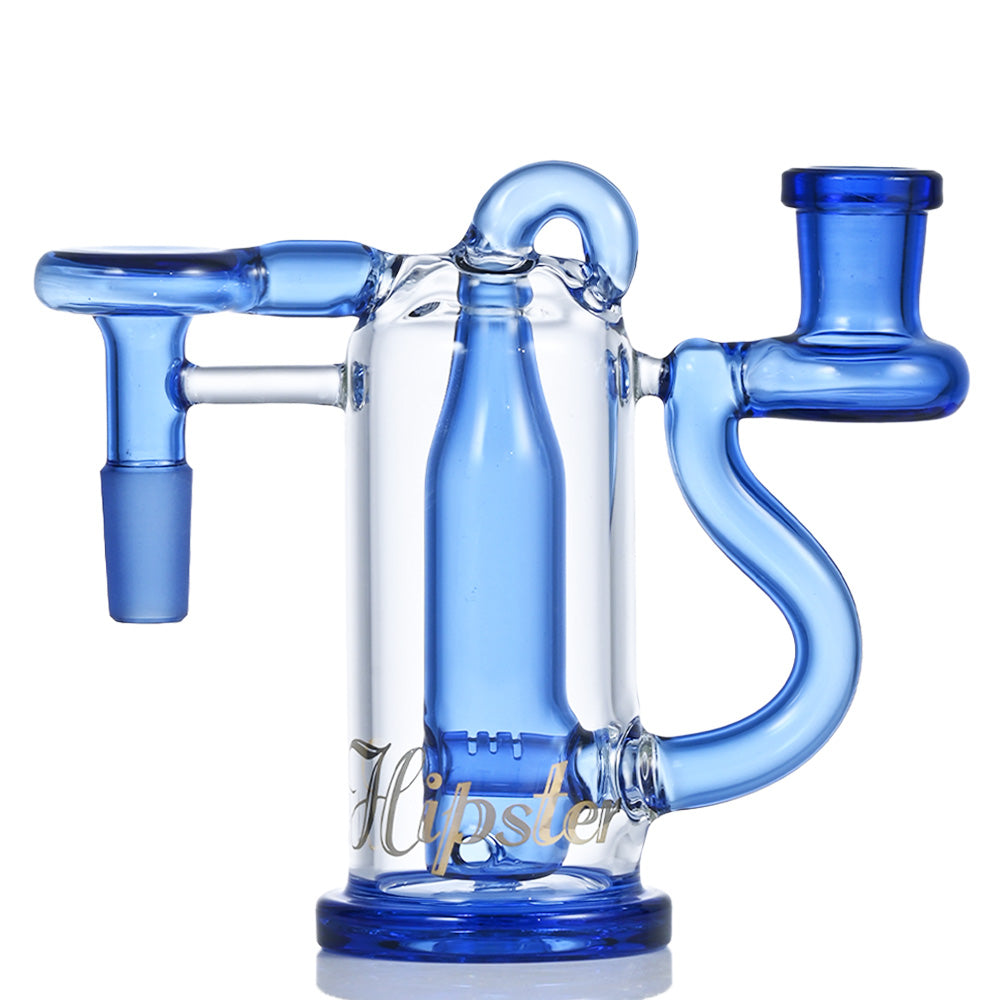 5" Hipster Recycler Glass Rig DY024