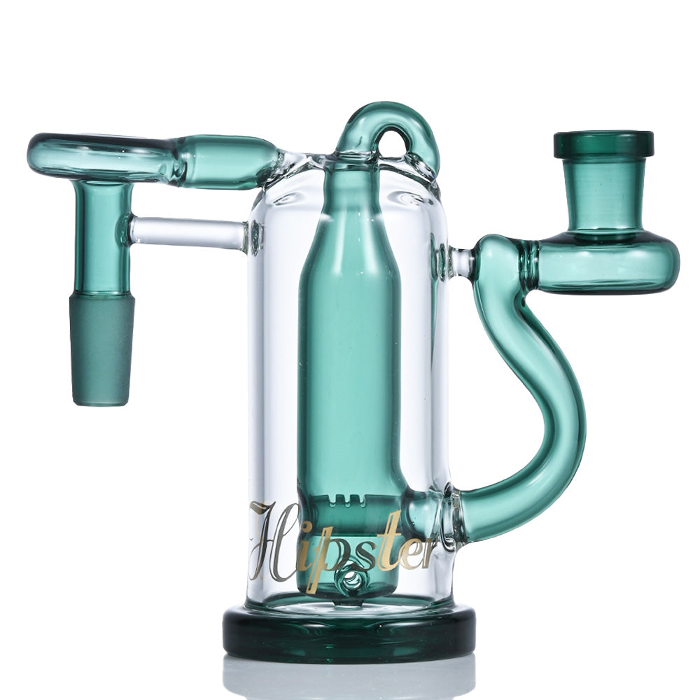 5" Hipster Recycler Glass Rig DY024