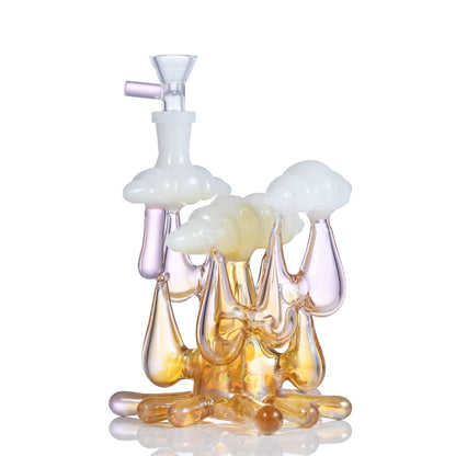 Hispter Cloud Drip Glass Rig DY027