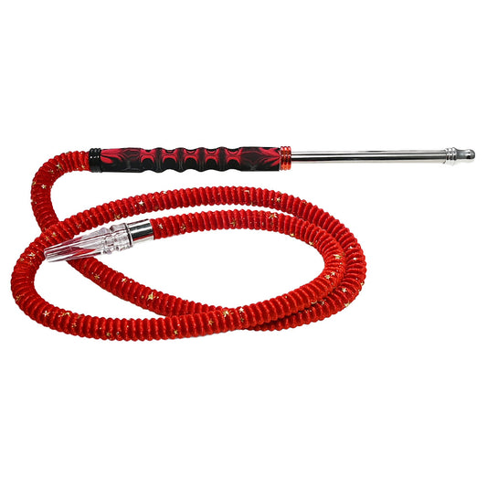 Luxor Spiral Glitter Hookah Hose EHS014