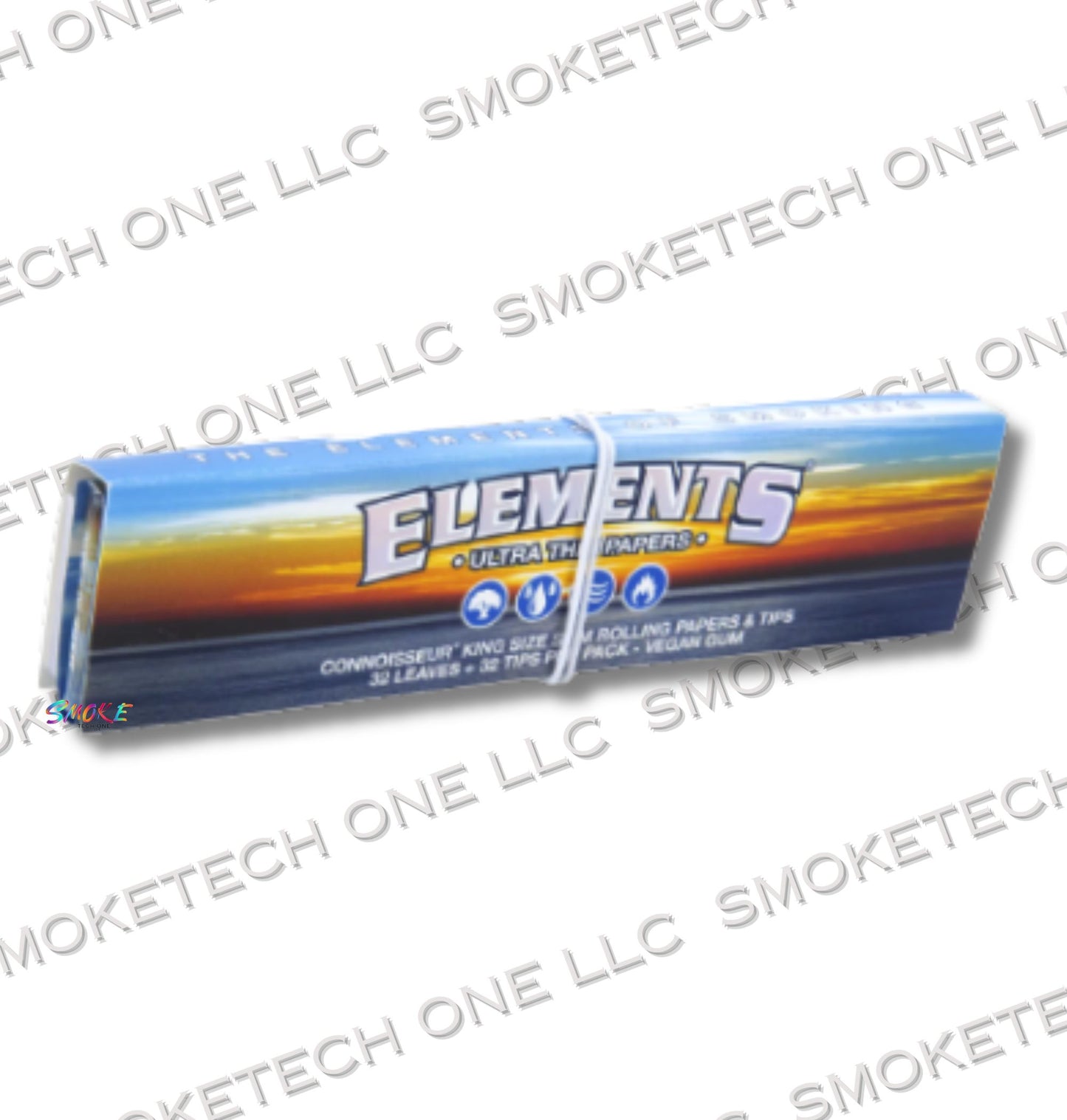 Elements Connoisseur King Size Slim Rolling Papers - Smoke Tech One LLC