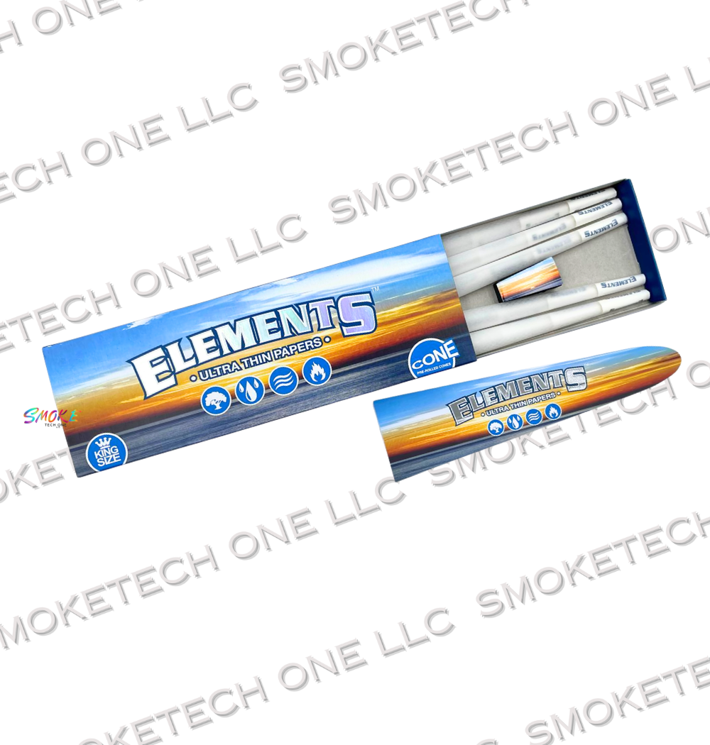 Elements Pre-Rolled Cones – 20 Packs Display Box