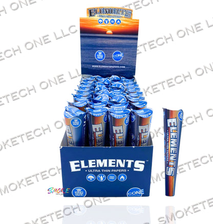 Elements King Size 3pk Cones