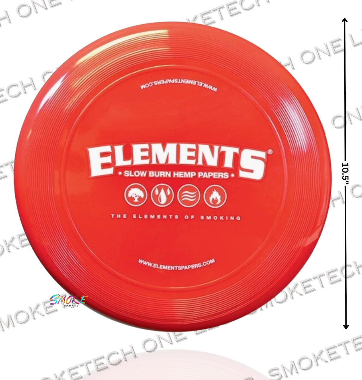 Red Flying Disc Elements Flying Disc Red – Smoke Tech One LLC