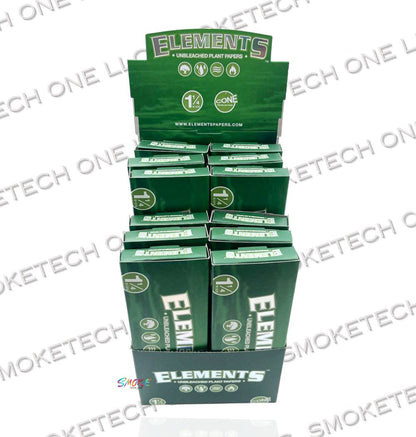 Elements Green Pre-Rolled Cones - 20 Pack