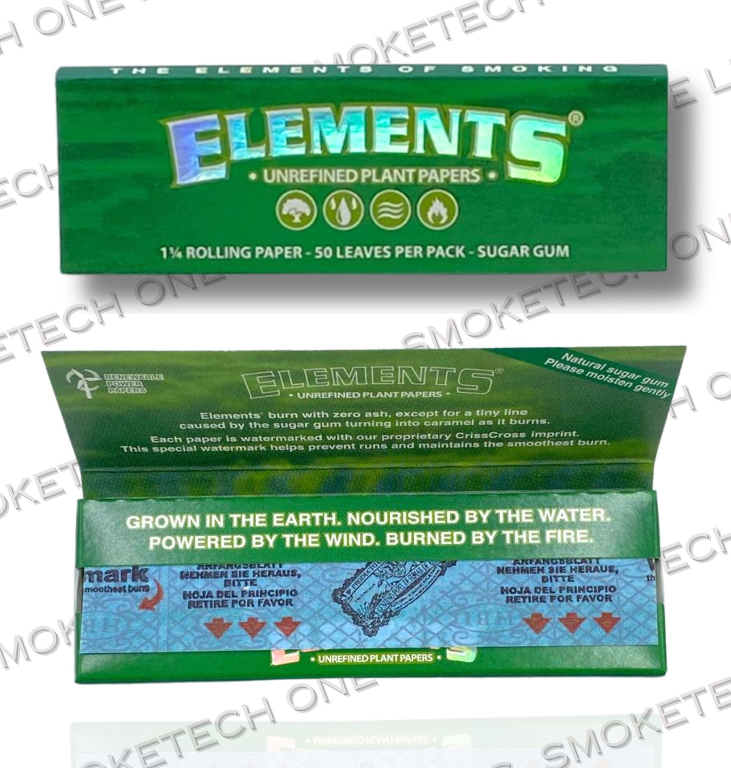 Elements Green Rolling Paper