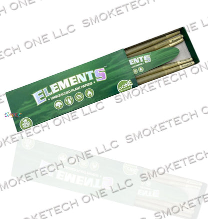 Elements Green Pre-Rolled Cones - 20 Pack