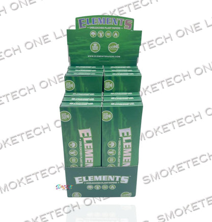 Elements Green Pre-Rolled Cones - 20 Pack