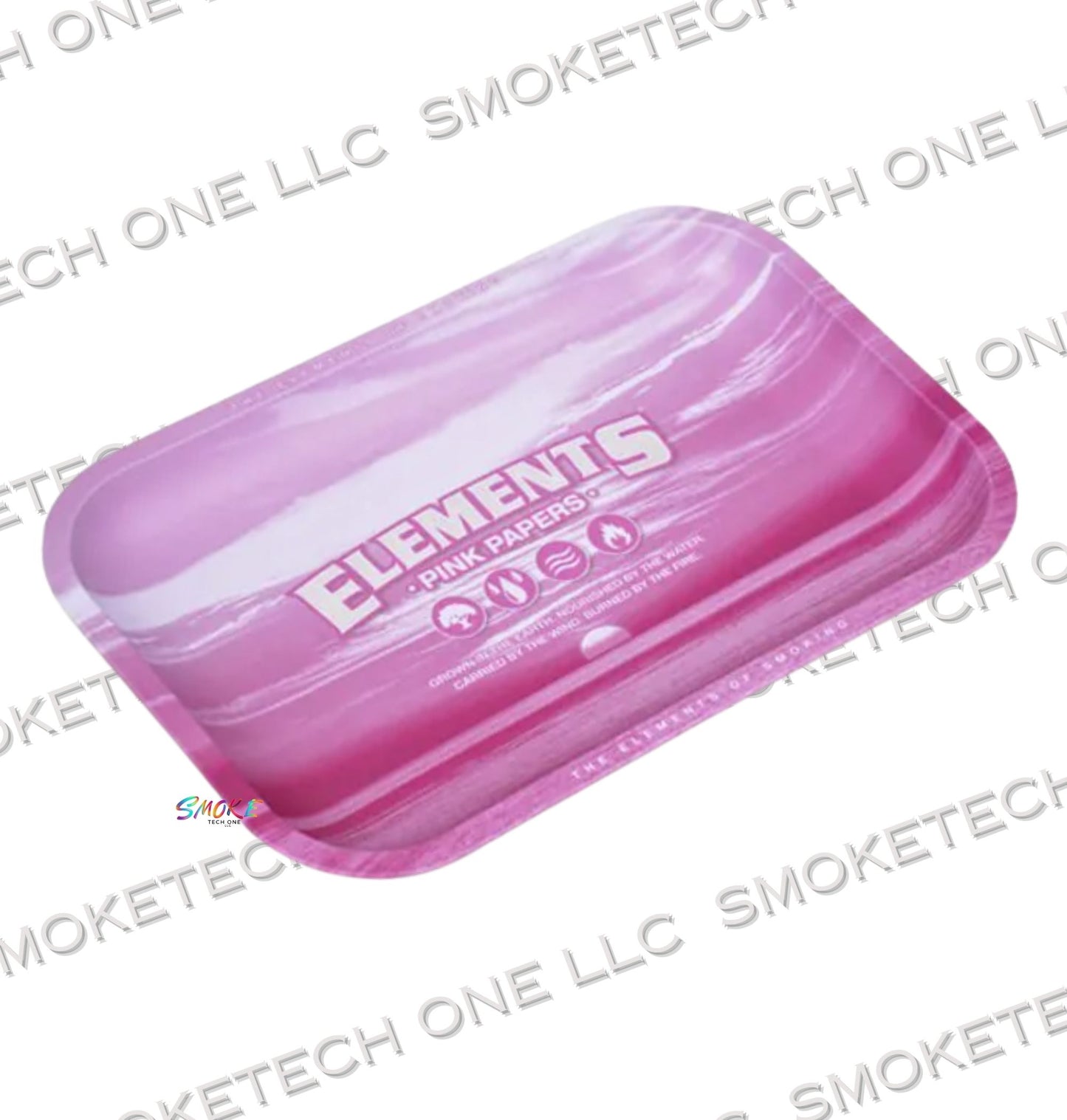 Elements Pink Rolling Tray - Small