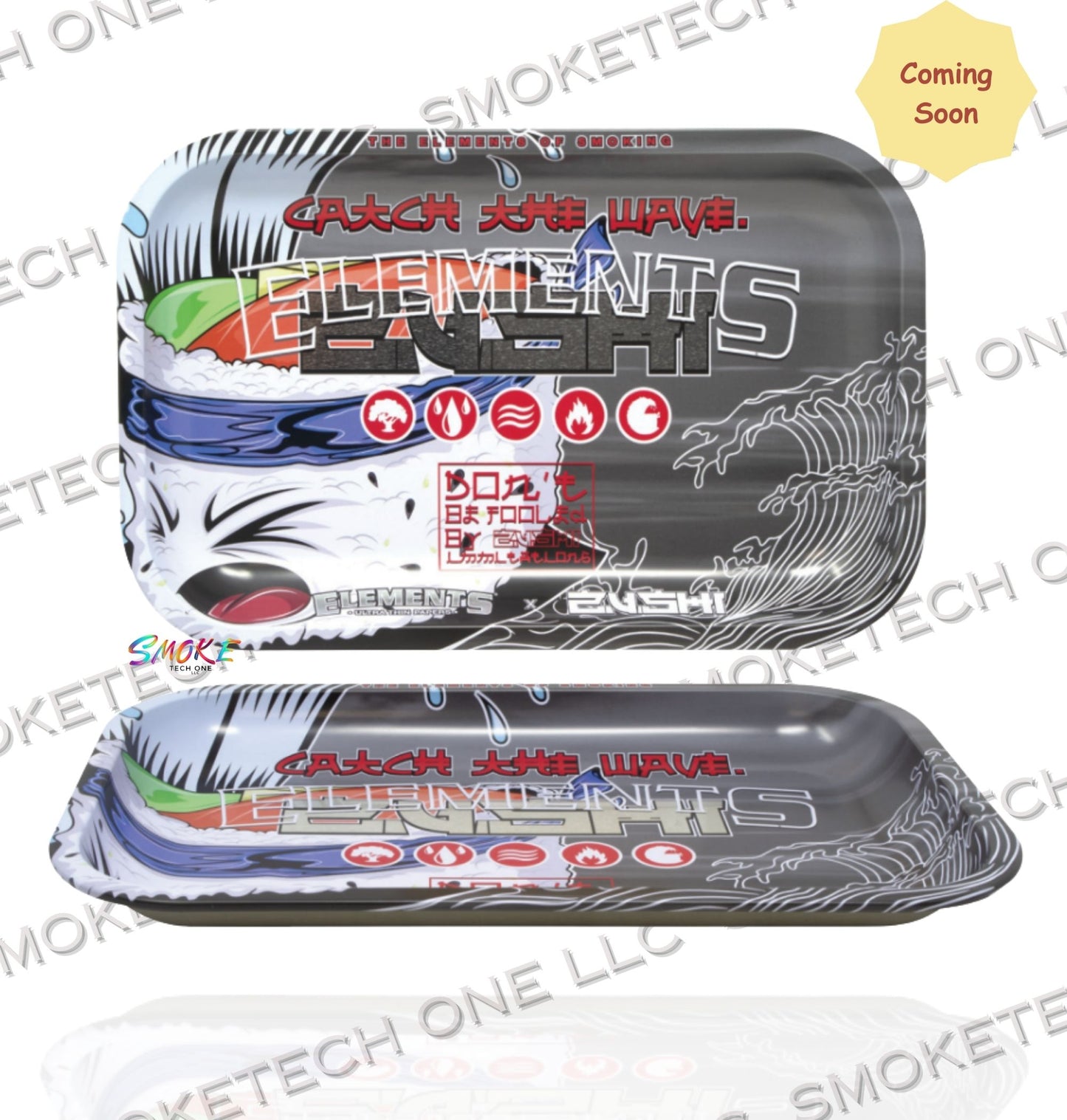 Elements X Zushi Rolling Tray