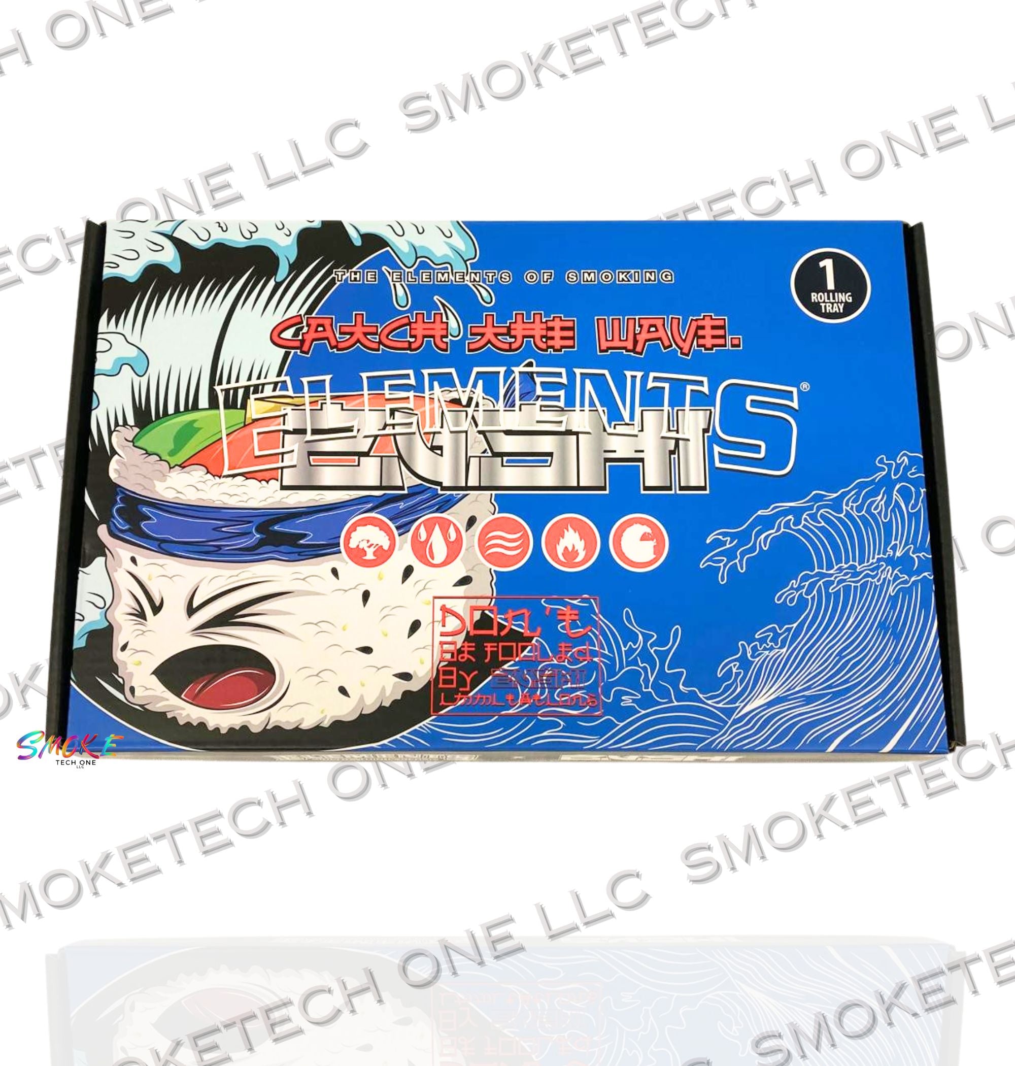 Elements X Zushi Rolling Tray (Small) – Smoke Tech One LLC