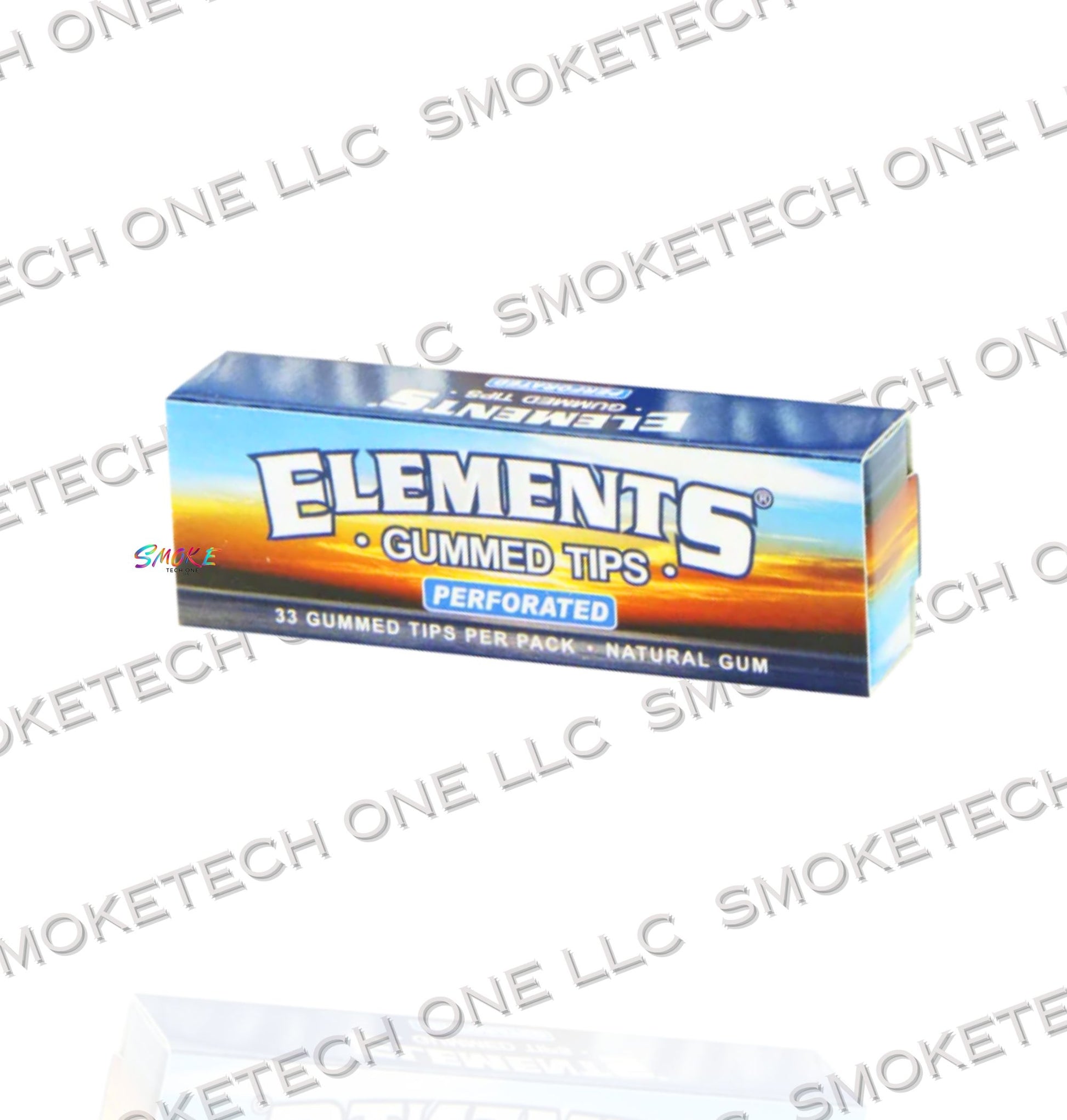 Elements Perforated Gummed Rolling Tips (Perforated) - Smoke Tech One LLC