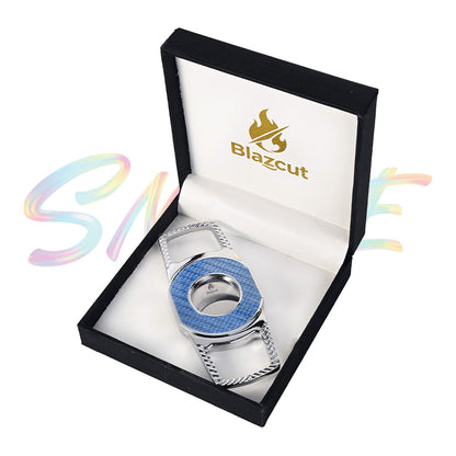 Blazcut Carbon Fiber Cigar Cutter FF133C - Smoke Tech One LLC